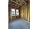 Unfinished bedroom in new construction home with two windows at 5116 Double Eagle, Summerville, SC 29485