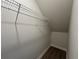 Walk-in closet with white wire shelving and wood flooring at 5134 Double Eagle, Summerville, SC 29485