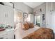 Bright bedroom with built-in storage and en-suite bathroom at 12 Bee Street St # A, Charleston, SC 29403