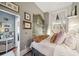Spacious bedroom with large window and eclectic decor at 12 Bee Street St # A, Charleston, SC 29403