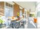 Spacious front porch, perfect for relaxing and entertaining at 12 Bee Street St # A, Charleston, SC 29403