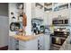 Updated kitchen with wood countertops and stainless steel appliances at 12 Bee Street St # A, Charleston, SC 29403