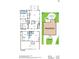 Two-story home floor plan showing 4 bedrooms, 3 baths, and a pool at 1201 Roma Rd, Hanahan, SC 29410