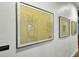 Hallway featuring framed architectural drawings at 186 Sans Souci St, Charleston, SC 29403