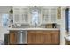 Updated kitchen with stainless steel appliances and wood cabinets at 186 Sans Souci St, Charleston, SC 29403