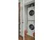 Convenient laundry closet with stacked washer and dryer at 186 Sans Souci St, Charleston, SC 29403
