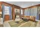 Living room with brick fireplace and hardwood floors at 186 Sans Souci St, Charleston, SC 29403
