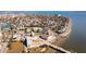 Aerial view of waterfront homes and city landscape at 3 Chisolm St # 106, Charleston, SC 29401