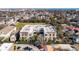 Aerial view showcasing the building's rooftop and surrounding neighborhood at 3 Chisolm St # 106, Charleston, SC 29401