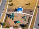 Aerial view of community playground with shaded seating area at 312 Parish Farms Dr, Summerville, SC 29486