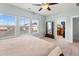 Primary bedroom with walk-in closet and large windows at 312 Parish Farms Dr, Summerville, SC 29486