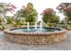 Brick fountain with multiple water jets and benches at 312 Parish Farms Dr, Summerville, SC 29486