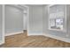Bright office with hardwood floors and neutral-toned walls at 333 Dahlia Row Dr, Summerville, SC 29486