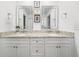 Bathroom with and sinks and granite countertops at 407 Yacht Harbor Ct, Isle of Palms, SC 29451