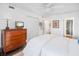 Spacious bedroom with hardwood floors and ample closet space at 407 Yacht Harbor Ct, Isle of Palms, SC 29451