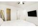Bright bedroom with a queen bed, walk-in closet, and en-suite bathroom at 4822 Cane Pole Ln, Summerville, SC 29485