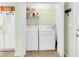 Bright laundry room with washer and dryer at 4845 Carnoustie Ct, Summerville, SC 29485