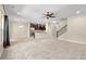 Spacious living room with ceiling fan and kitchen views at 5440 Overland Trl, North Charleston, SC 29420