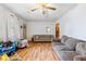 Cozy living room featuring hardwood floors and ample natural light at 601 Levee Dr, Moncks Corner, SC 29461