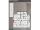 Second floor plan showing bedrooms, bathrooms, and balconies at 7003 Old Landing Dr, Hanahan, SC 29410