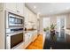 Modern kitchen with stainless steel appliances and ample cabinetry at 7003 Old Landing Dr, Hanahan, SC 29410