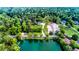 Luxury home on waterfront lot with surrounding trees at 975 Mayfield St, Summerville, SC 29485