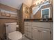 Bathroom featuring granite countertop and updated vanity at 975 Mayfield St, Summerville, SC 29485