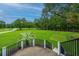 Deck overlooking a lush green landscape at 975 Mayfield St, Summerville, SC 29485