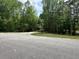 View of the gated entrance to the property lined with trees at 975 Mayfield St, Summerville, SC 29485