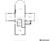 Upper floor plan shows two bedrooms, a gym and hall at 975 Mayfield St, Summerville, SC 29485