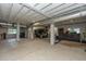 Finished garage with polished concrete floor and ample storage at 975 Mayfield St, Summerville, SC 29485