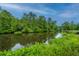 Peaceful river view with lush vegetation along the banks at 975 Mayfield St, Summerville, SC 29485