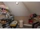 Well-organized storage room with wire shelving and ample space for various items at 975 Mayfield St, Summerville, SC 29485