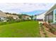 Spacious backyard with lush green lawn, perfect for entertaining at 105 Waxwing Dr, Summerville, SC 29483