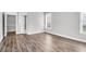 Bright bedroom with hardwood floors and access to hallway bathroom at 105 Waxwing Dr, Summerville, SC 29483