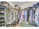 Large walk-in closet with ample shelving and hanging space at 155 Surfbird Rd, Summerville, SC 29486