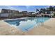 Community pool with clearly marked lanes and plenty of seating for residents to enjoy at 155 Surfbird Rd, Summerville, SC 29486