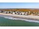 Beachfront community with many houses at 1681 E Ashley Ave # A & B, Folly Beach, SC 29439