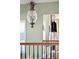 Upper hallway with a view down to the living area below at 1681 E Ashley Ave # A & B, Folly Beach, SC 29439