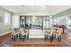 Modern kitchen with granite countertops, stainless steel appliances, and a breakfast bar at 1681 E Ashley Ave # A & B, Folly Beach, SC 29439
