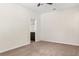 Simple bedroom with access to a bathroom and carpeted floors at 1762 Bee Balm Rd, Johns Island, SC 29455