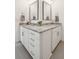 Double vanity bathroom with granite countertops at 2186 Midden Dr, Mount Pleasant, SC 29466