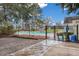 Gated community pool with surrounding landscaping and parking area at 2345 Tall Sail Dr # C, Charleston, SC 29414