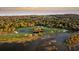 Aerial view of golf course with water features and surrounding landscape at 2371 Shipwatch Rd, Kiawah Island, SC 29455