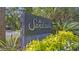 The Sandcastle community sign at 2371 Shipwatch Rd, Kiawah Island, SC 29455