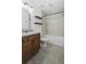 Clean bathroom, featuring a shower/tub combo at 267 Alexandra # 6, Mount Pleasant, SC 29464