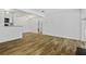 Open concept living area with hardwood floors and kitchen at 267 Alexandra # 6, Mount Pleasant, SC 29464