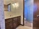 Bathroom with vanity, mirror and shower at 303 Swamp Fox Ln, Goose Creek, SC 29445