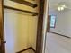 Bedroom closet with hanging rod and shelving at 303 Swamp Fox Ln, Goose Creek, SC 29445
