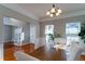 Elegant dining room with hardwood floors and natural light at 3100 Sonja Way, Mount Pleasant, SC 29466